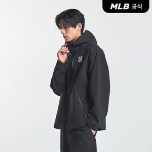 [MLB] 메가로고 블러킹 바람막이 NY (Black)