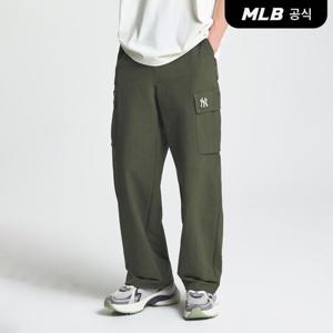 [MLB] 남성 바시티 카고 와이드 팬츠 NY (D.Khaki)