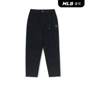 [MLB] 고프코어 벨트 와이드 테이퍼드 팬츠 NY (Black)