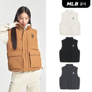 [MLB] 메가로고 중량 패딩조끼 (4COLOR)