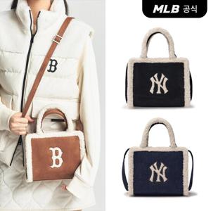 [MLB] 베이직 무스탕 스몰 토트백 (3 COLOR)