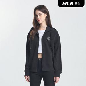 [MLB] 베이직 메가로고 후드집업 NY (Black)