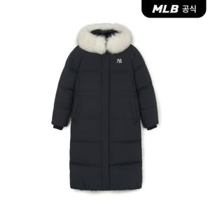 [MLB] 여성 커브 롱 패딩 NY (Black)