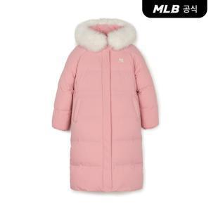 [MLB] 여성 커브 롱 패딩 NY (Mg.Pink)