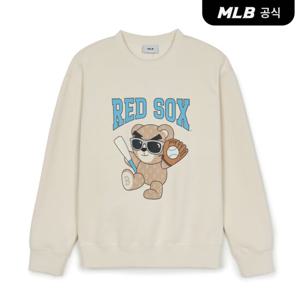 [MLB] 빅 메가베어 오버핏 기모 맨투맨 BOS (D.Cream)