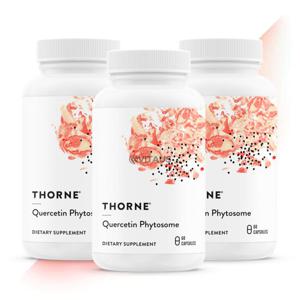 쏜리서치 퀘르세틴 Quercetin Thorne Research 60캡슐 3병