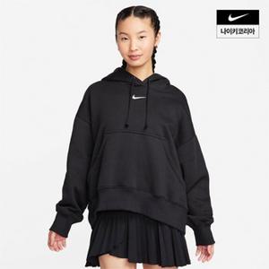 우먼스 나이키 스포츠웨어 피닉스 플리스 오버-오버사이즈 풀오버 후디 NIKE DQ5859-010