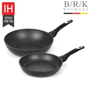 [BRK] 스마트마블 인덕션 후라이팬 2종(24cm+28WOK)