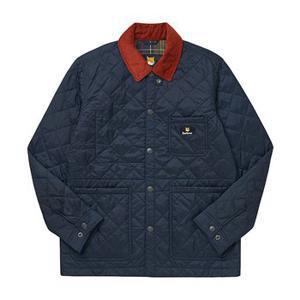 BARBOUR MQU1735 MQU NY71 바버x메종키츠네 폭스헤드 케닝 퀼팅 남성 자켓