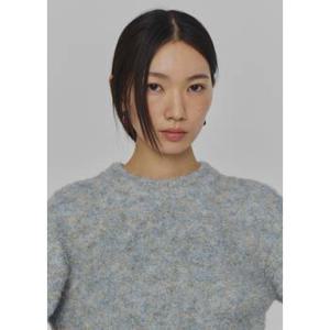 아모멘토 24FW MIX BOUCLE CROP KNIT (3COLORS)