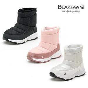 베어파우(BEARPAW) 아동 패딩부츠 LOIS 블랙,베이비핑크,화이트 K165ND-K