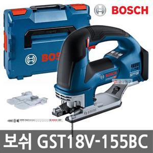 보쉬 GST18V-155BC 충전직소 본체만 BL모터 155mm 커넥티비티 목재 철재 알루미늄