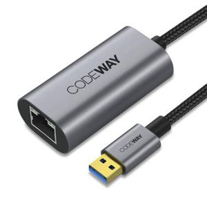 코드웨이 USB 3.0 노트북 랜선 연결 젠더