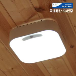 다비드 시스템 LED 센서등 13W 6500K 주광색 흰빛 국산 삼성칩 LED현관등 현관센서등 오늘출발