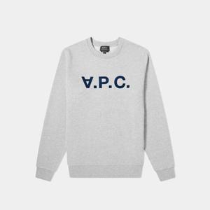 APC 남성 VPC로고 스웨트셔츠 그레이 맨투맨 COECQ H27378 PLA