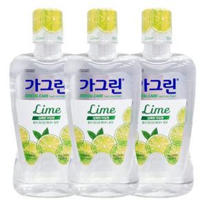 가그린 라임 구강청결제 750ml X 12개