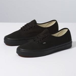 VANS Authentic 반스 어센틱 올블랙 / VN000EE3BKA