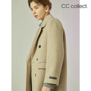 [CC콜렉트] 캐시미어블렌드 더블 롱 코트 LE_C234MSG167