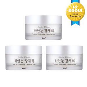 하얀눈 광채 발효 톤업크림 50g, 3개