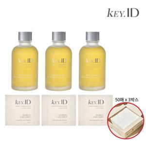 본품1병 체험찬스] 키아이디 에센스 155ml * 3병 + 뱀부시트 50매* 3박스