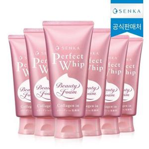 NEW 센카 퍼펙트휩 콜라겐 워시 클렌징폼 120g x 6개