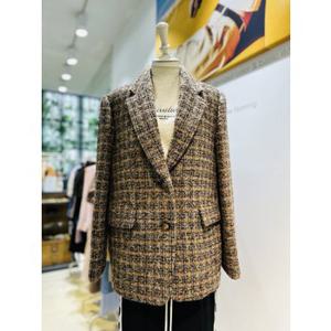 [신세계단독] F/W 체크모직 자켓 D244MSF340