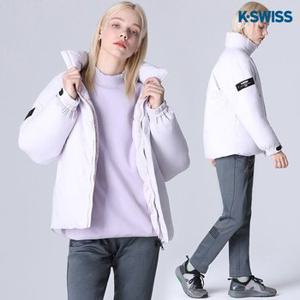 K-SWISS] 와펜 덕다운 숏패딩 점퍼