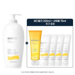 [SSG] 오비타미네 바디 밀크 400ml 세트 (+바디밀크 200ML, 샤워젤 75ML 증정)