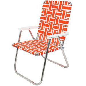 Lawn Chair USA 론체어 클래식 Orange & White (DUW2727)