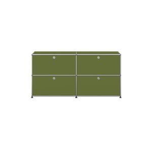 [USM 공식수입원] USM Haller Storage 2x2 (Olive Green)