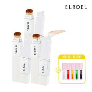 엘로엘 블랑스틱 톤업빗자루 화이트 본품3+립 오일 증정_ELROEL