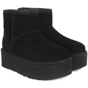 [정품] 어그 UGG 여성 클래식 미니 플랫폼 부츠 블랙 (1134991-BLK)