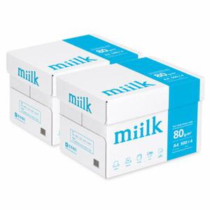 밀크 A4용지 80g 2박스(4000매)Miilk