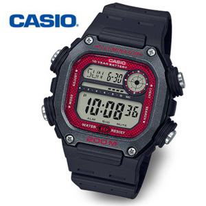 [정품] CASIO 카시오 10년전지 전자 스포츠 군인시계 DW-291H-1B