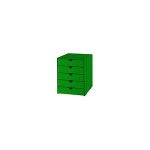 [USM 공식수입원] USM Inos Box Set C4 With 5 Closed Trays (Green)