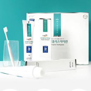 프로폴리스 아이련 치약 구취제거 미백치약 180g x 4개 임산부 선물세트