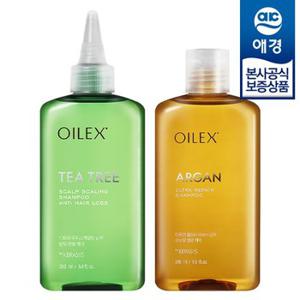 케라시스 오일렉스 샴푸 280ml x1개 (티트리/아르간)