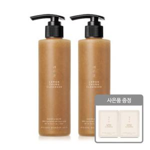 (eTV) [1+1] 조성아 원더바스 레몬청 클렌저 200ml 2개+레몬청 파우치 2매..[34733833]