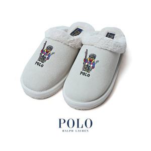 POLO 랄프로렌  RFS11601W KAYLEIGH SCUFF SKI BEAR