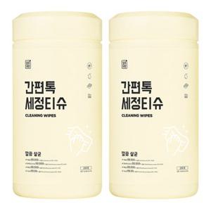 깔끔대장 간편톡 세정티슈 1+1 (400매)