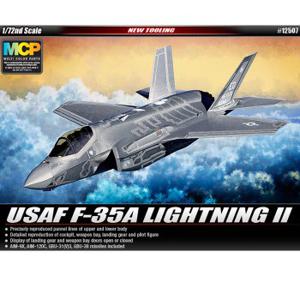 3[아카데미과학] 1/72 미공군 F-35A 라이트닝 II 12507