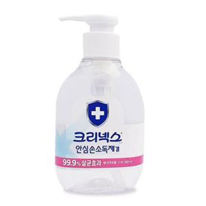 크리넥스 안심 손소독제 플러스 펌프용기 480ml