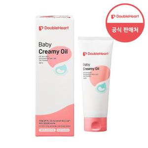 [더블하트] 베이비 크리미오일 150ml (소프트 파우더리)