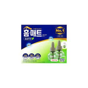 홈키파 홈매트 리퀴드알파 플러스 홈솔루션  허브 리필 29ml*2입 45일