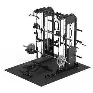 스미스머신 6822SM 풀세트 가정용 홈짐 헬스기구 멀티랙 파워랙 듀얼풀리 120kg 블럭 포함