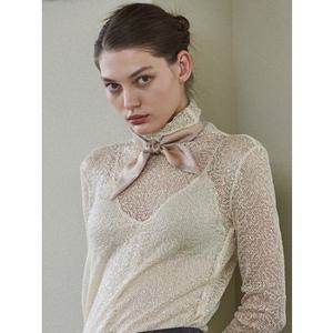 Sequin House Twilly Silk Scarf [PMT-1405]