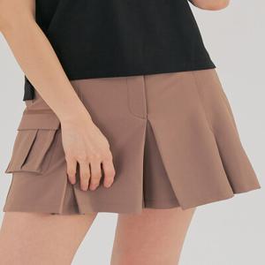[테일러메이드] 여성 플리츠 4부 치마바지 TWPSM6283-513