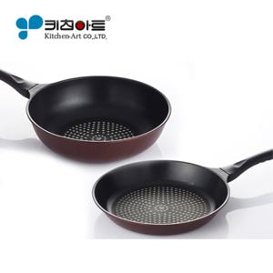 [키친아트]와인후라이팬 2종세트 28cm(후라이팬+궁중팬)