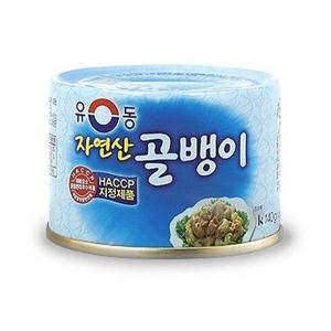 갤러리아_유동 자연산 골뱅이 140g x10캔