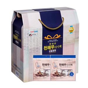 [천해무] 국내산 통원물 다시팩  선물세트 15g X20팩